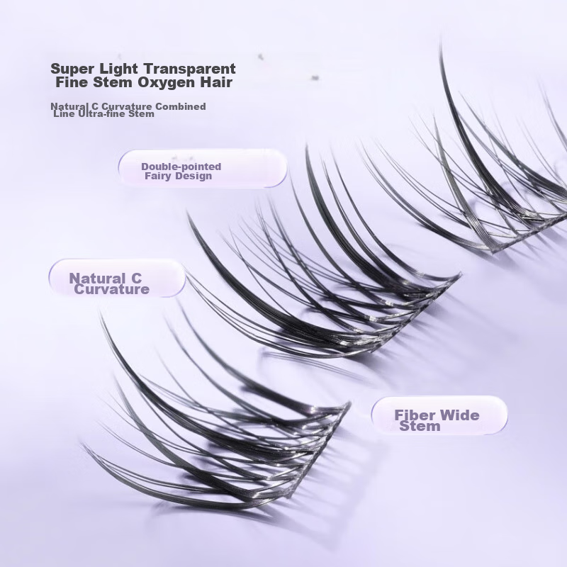 UPLUS No-Glue Lazy Three-Step Upgraded Version ABA Puffy Eyes Beginner Self-Adhe...