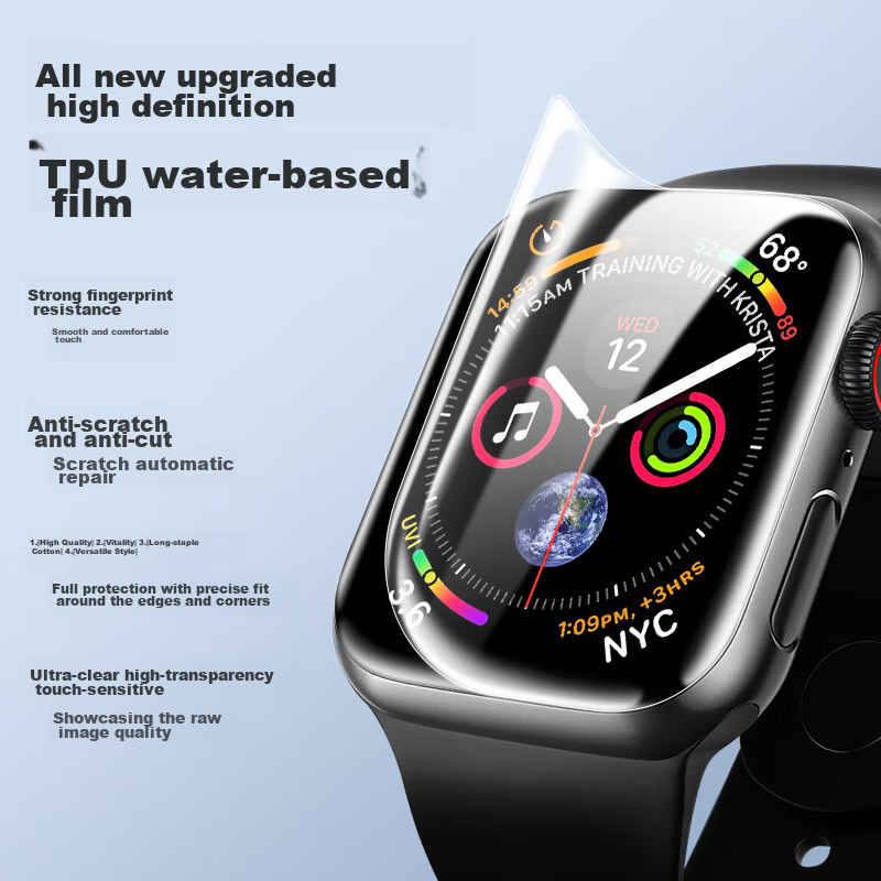 PISEN Compatible with Apple Watch Screen Protector for S10, Apple Watch 10 Prote...