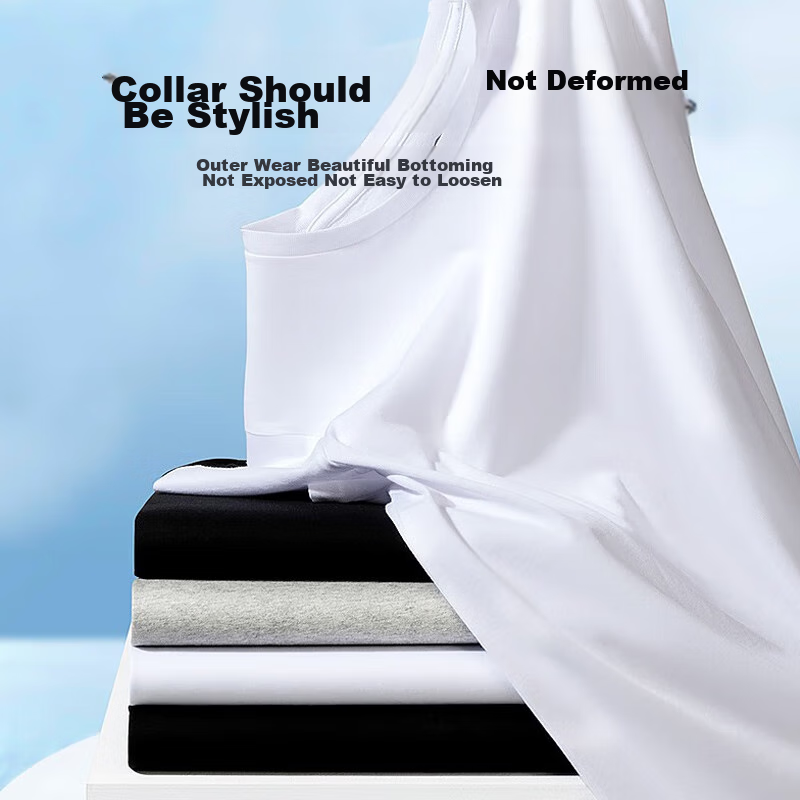 Septwolves [100% Cotton] Short-Sleeve Men's Pure Cotton T-Shirt, Spring And Summ...