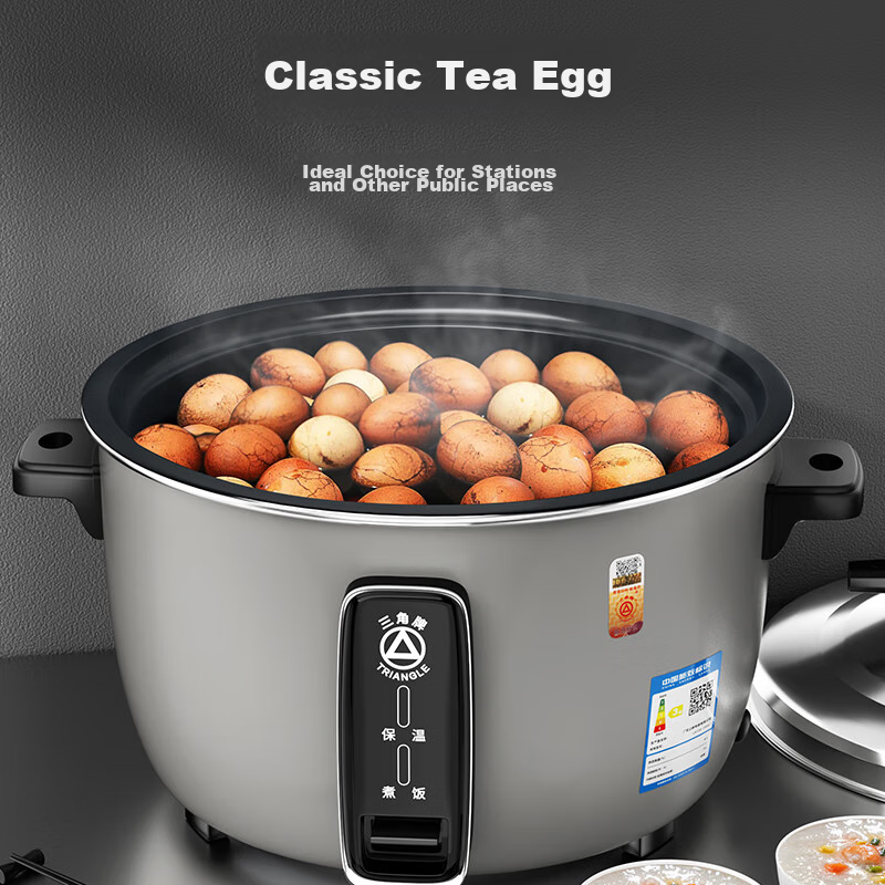 Triangle Brand 15L Large Capacity Commercial Rice Cooker for Canteens And Restau...