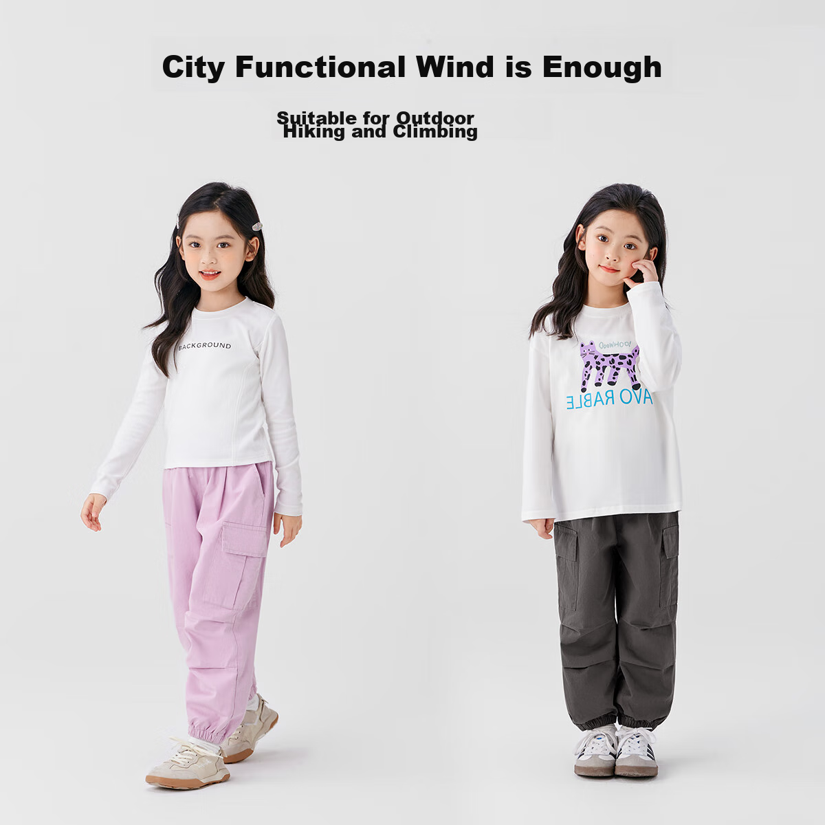 Zuoxi Girls' Pants, Spring And Autumn Children's Cargo Pants, 2025 New Style, Gi...