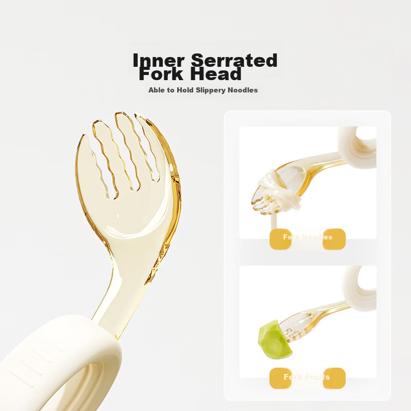 Yeehoo Baby Self-Feeding Spoon, First Year Eating Training, Children's PPSU Tabl...