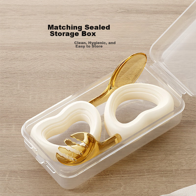 Yeehoo Baby Self-Feeding Spoon, First Year Eating Training, Children's PPSU Tabl...