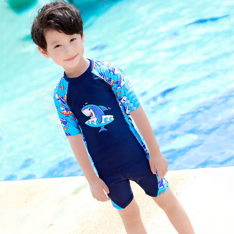 Youyou Children's Swimwear, Boys' Two-Piece Set, Baby And Toddler, Student Quick...