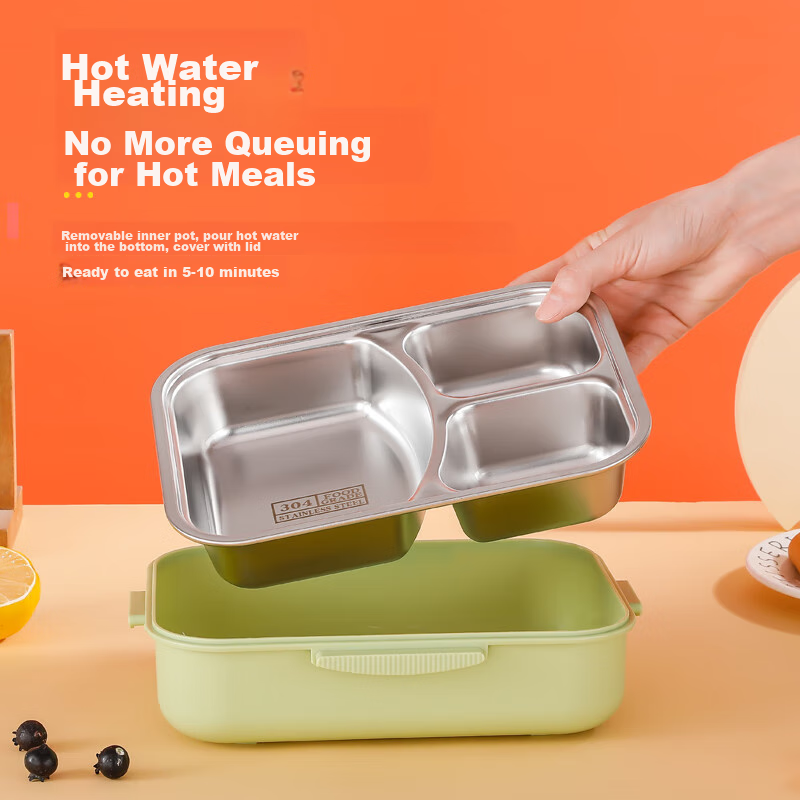 Yutai 304 Stainless Steel Insulated Cartoon Lunch Box, Bento Box for Children, S...