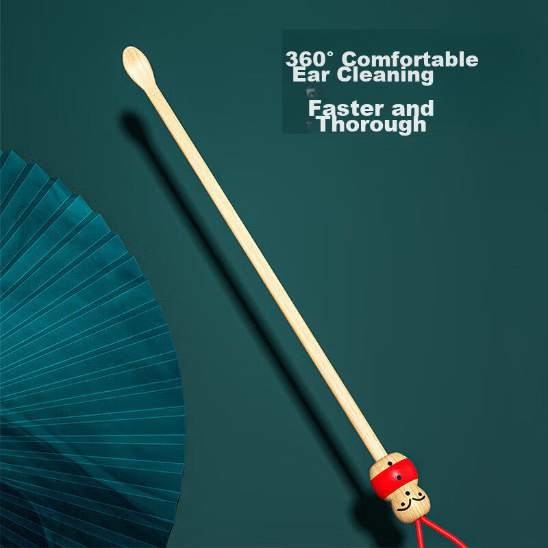 Yushang Jiaren Ear Cleaning Tool Set： Ear Pick, Goose Feather Stick, Ear Spoon,...