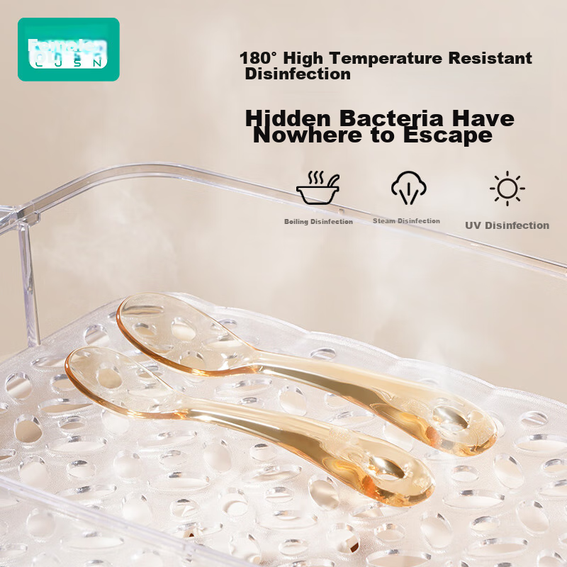 Rushan PPSU Ingot Spoon for Children, Baby-Specific Infant Feeding Spoon, Self-F...