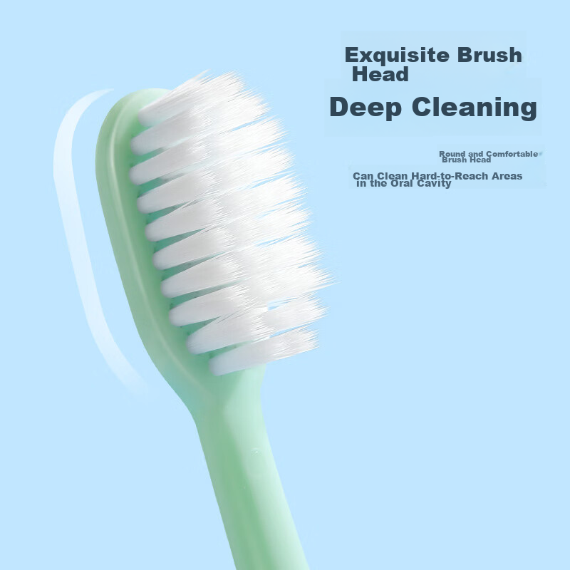 FROG Soft Bristle Adult Toothbrush, 339 Series, Gum Protection, Fine Bristles, S...