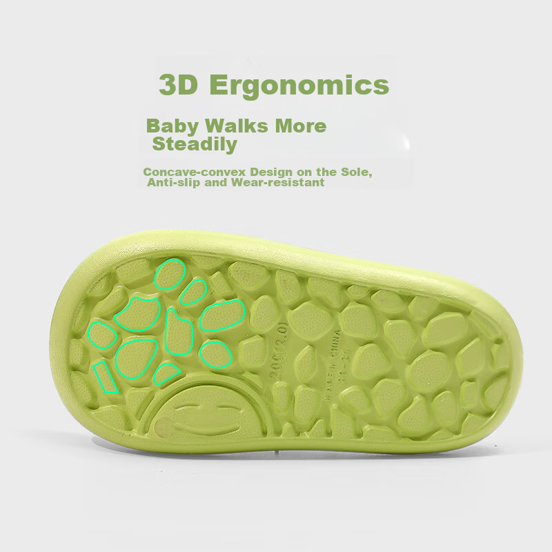 Zhubaba Children's Slippers, Summer 2024 New Style, Boys Indoor Home Non-Slip, G...