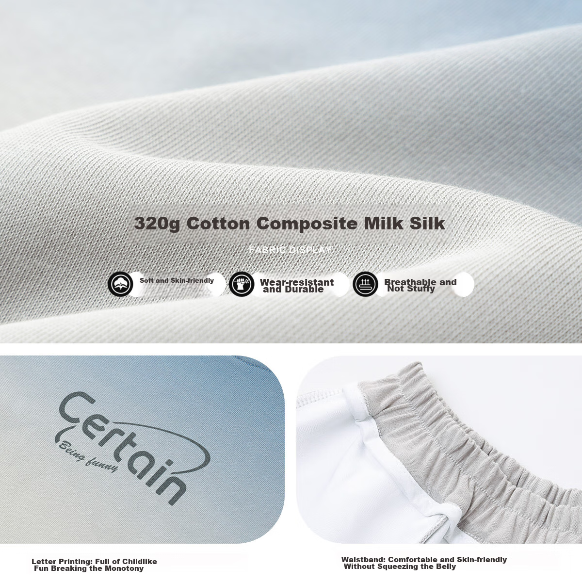 Zuoxi Boys' Spring Outfit Set, Children's Gradient Sports Two-Piece Clothing, 20...