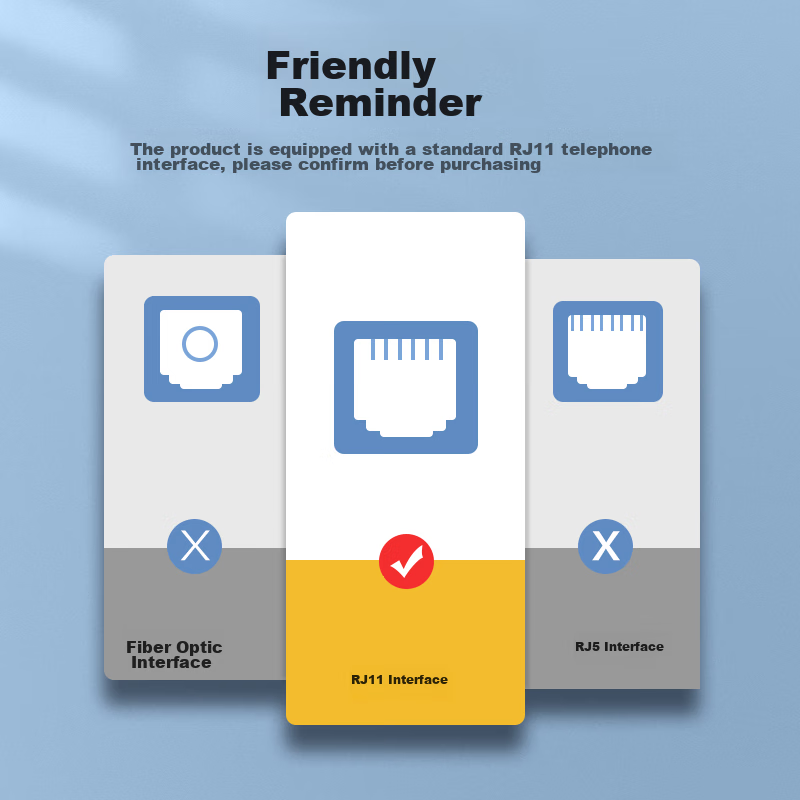 SAMZHE Telephone Cable 2-Core Single Copper Wire Voice Patch Cord Office Landlin...