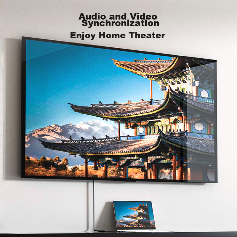 HDMI Cable Version 2.0, 4K Ultra HD, 0.5 Meters, 3D Video Cable, Professional Gr...