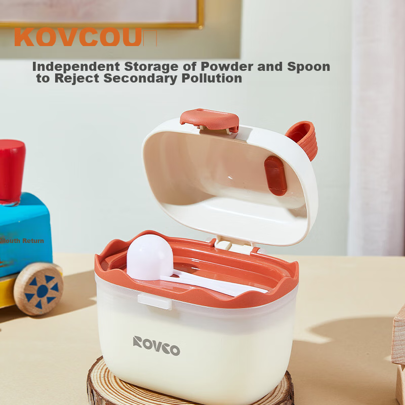 Rikang Milk Powder Container, Portable Milk Powder Canister, Snack Box, Multifun...