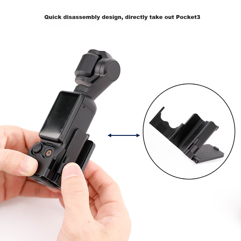 Qiyue Magnetic Suction Stand Desktop Base Magnet for DJI Pocket 3 Action Camera...