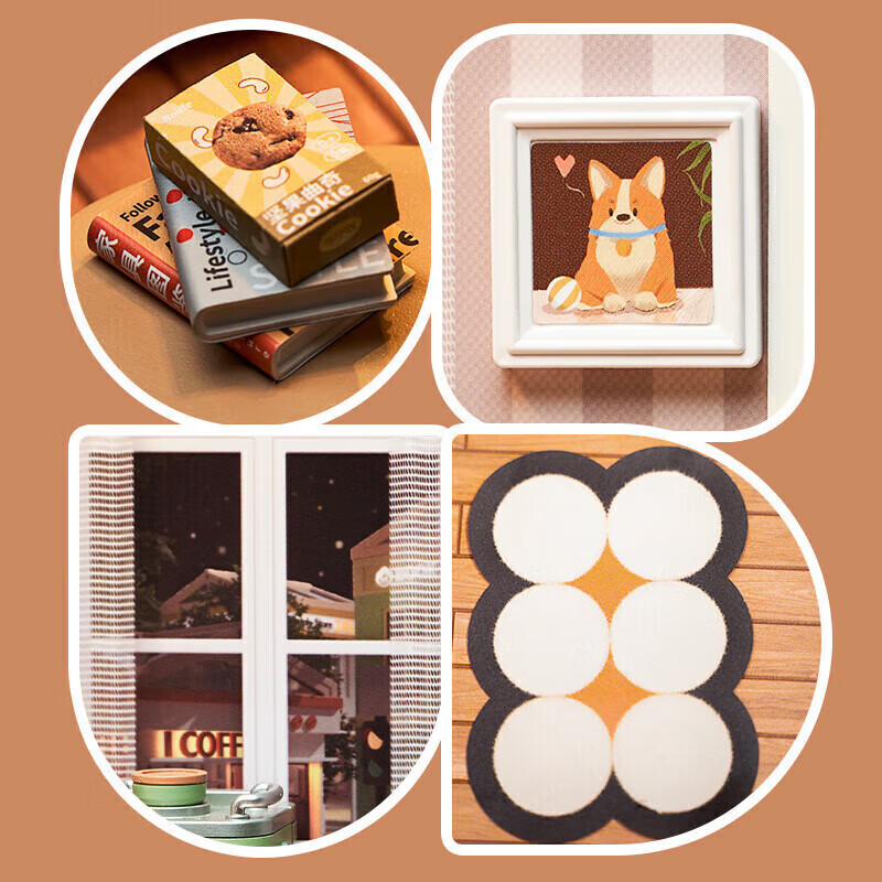 Rolife Super World Living Room DIY Dollhouse Toy, Adult Building Blocks, Handmad...