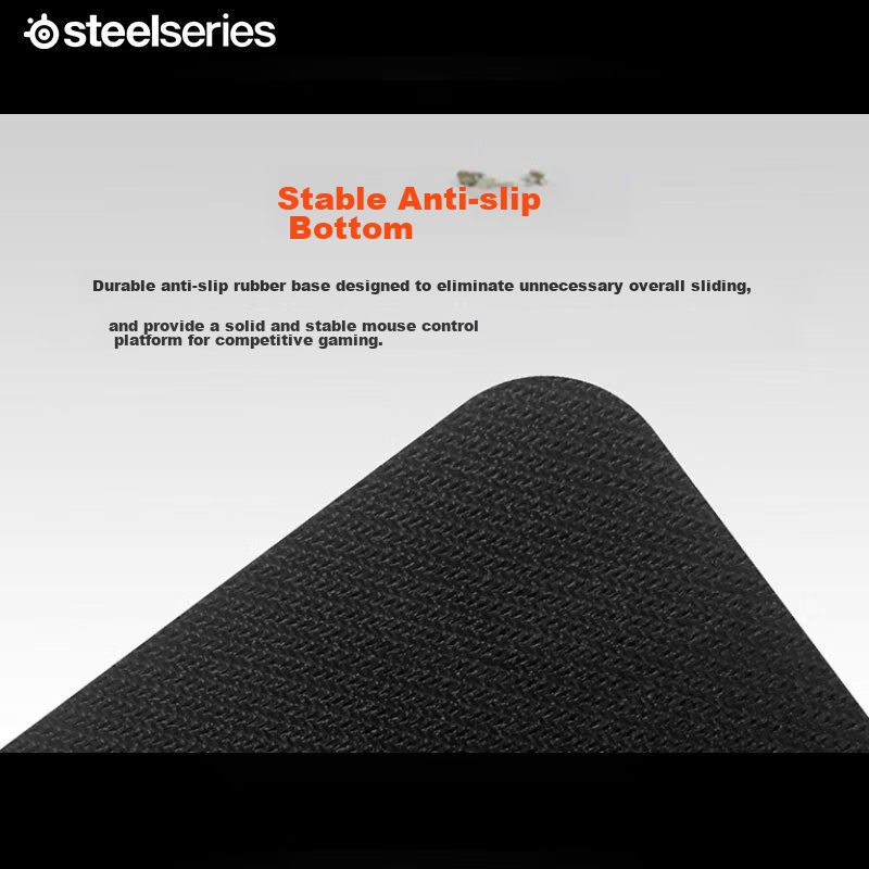 SteelSeries QcK Hard Pad 320*270*3mm Professional Gaming Mouse Pad, Esports Mous...