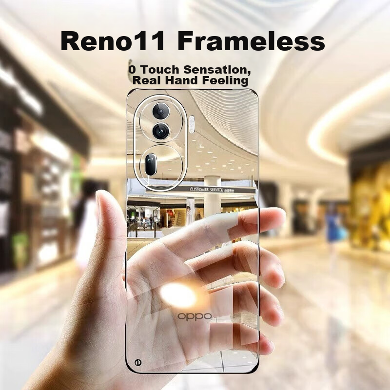 Zhiweishi [Hard to Yellow] Phone Case for OPPO Reno 11, OPPO Reno 11 Protective...