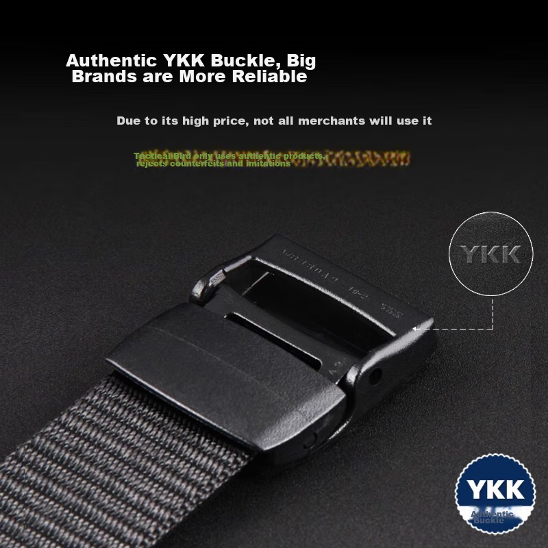 ZhanShuNiao Canvas Belt for Men, Metal-Free, Anti-Metal Allergy, Security Checkp...