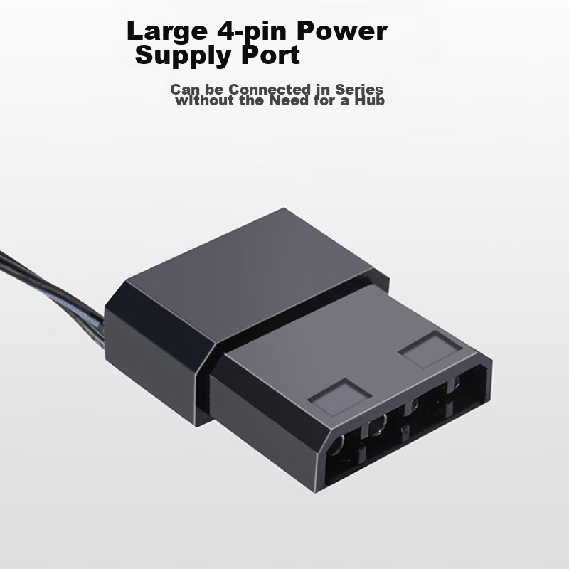 Ziyi Computer Case Fan, Non-Luminous, Noise-Reducing, 12cm Fan, 8 Blades, Anti-V...