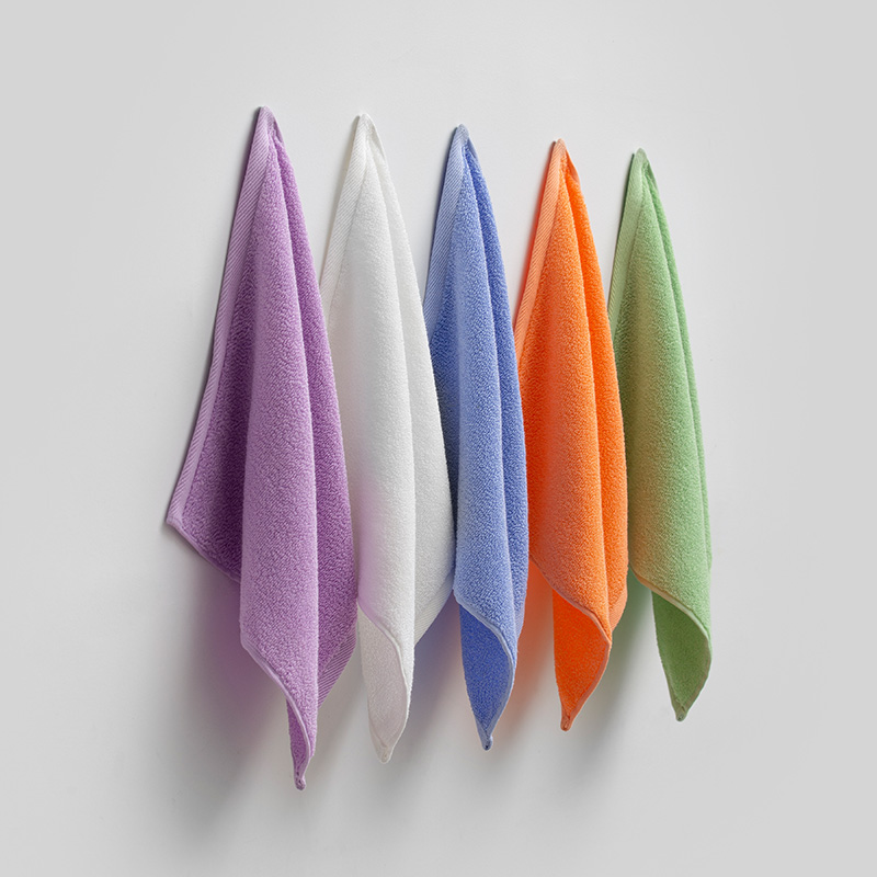 Ziushengfang Cotton Face Towels, 3-Pack, Class A Soft Household Small Towels, Ab...