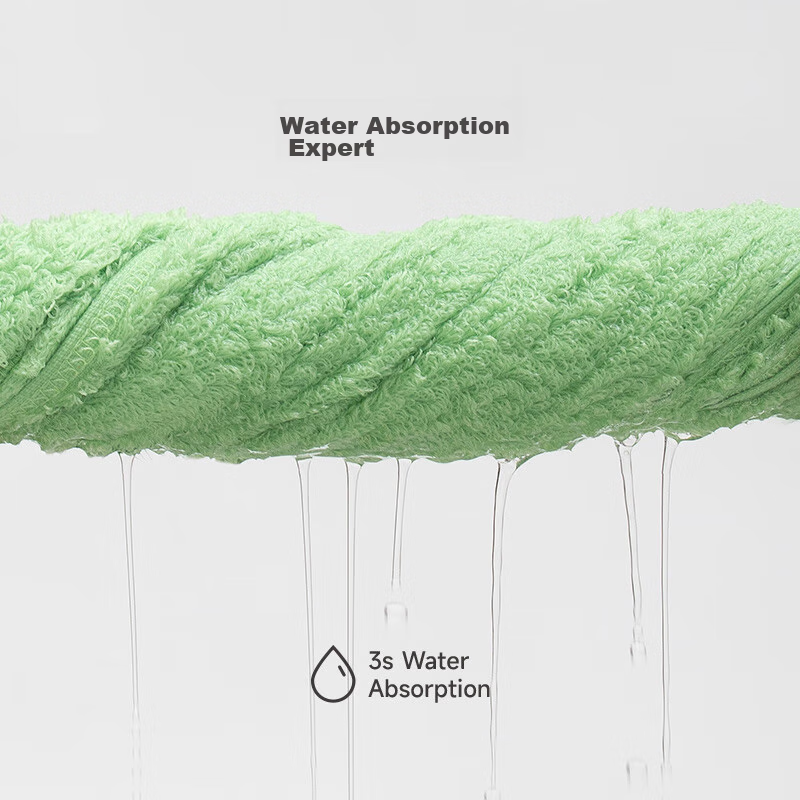 Ziushengfang Cotton Face Towels, 3-Pack, Class A Soft Household Small Towels, Ab...