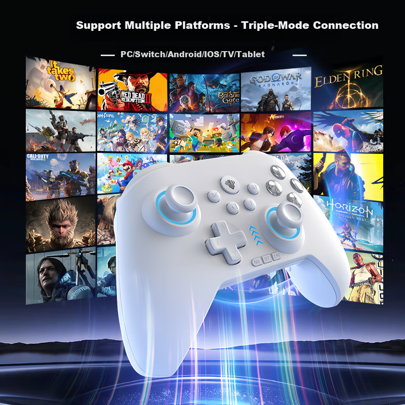 Yuyou Dawn Wireless Game Controller for Switch, PC, TV, Mobile Phone, Bluetooth...