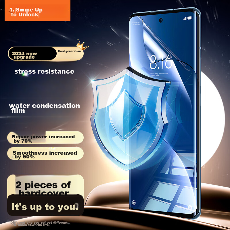 Yisika [2 Pieces] Hydrogel Film for Xiaomi 12, Screen Protector for Xiaomi 12s/1...
