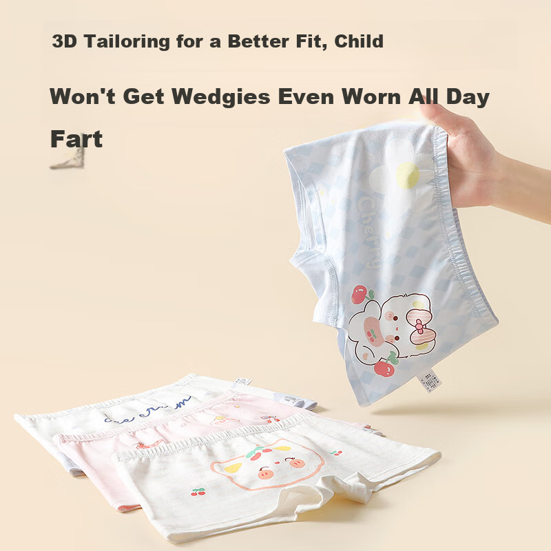 Yuzhaolin Girls' Underwear, Children's Boxer Briefs, Baby Girls' Boyshorts, Big...