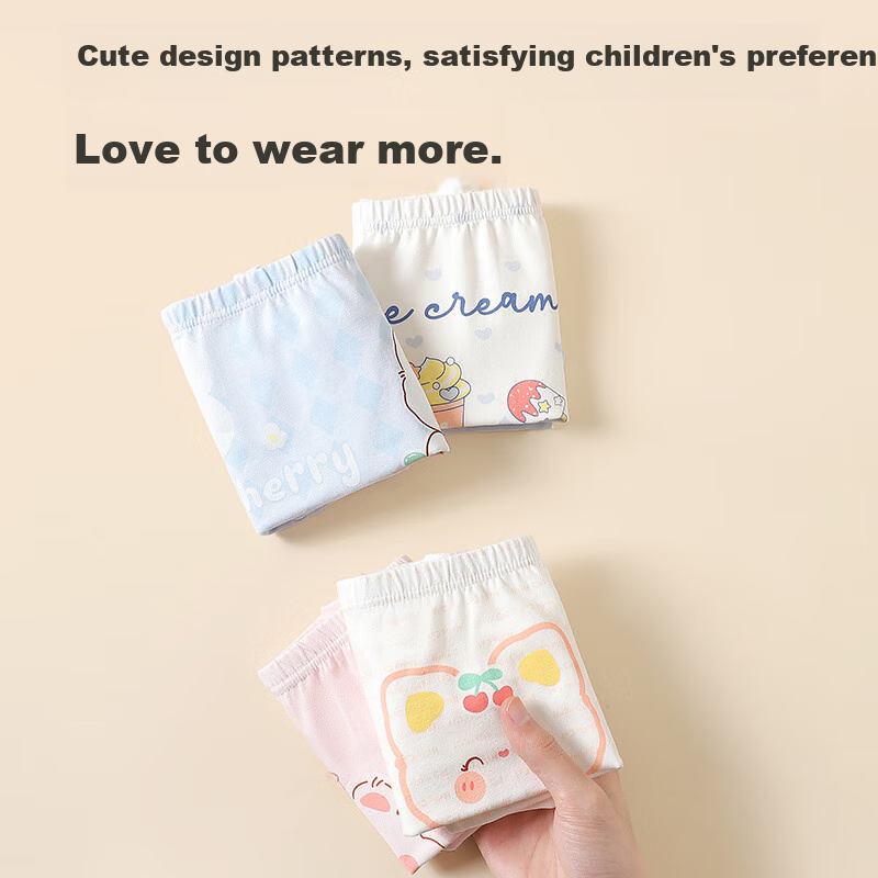 Yuzhaolin Girls' Underwear, Children's Boxer Briefs, Baby Girls' Boyshorts, Big...