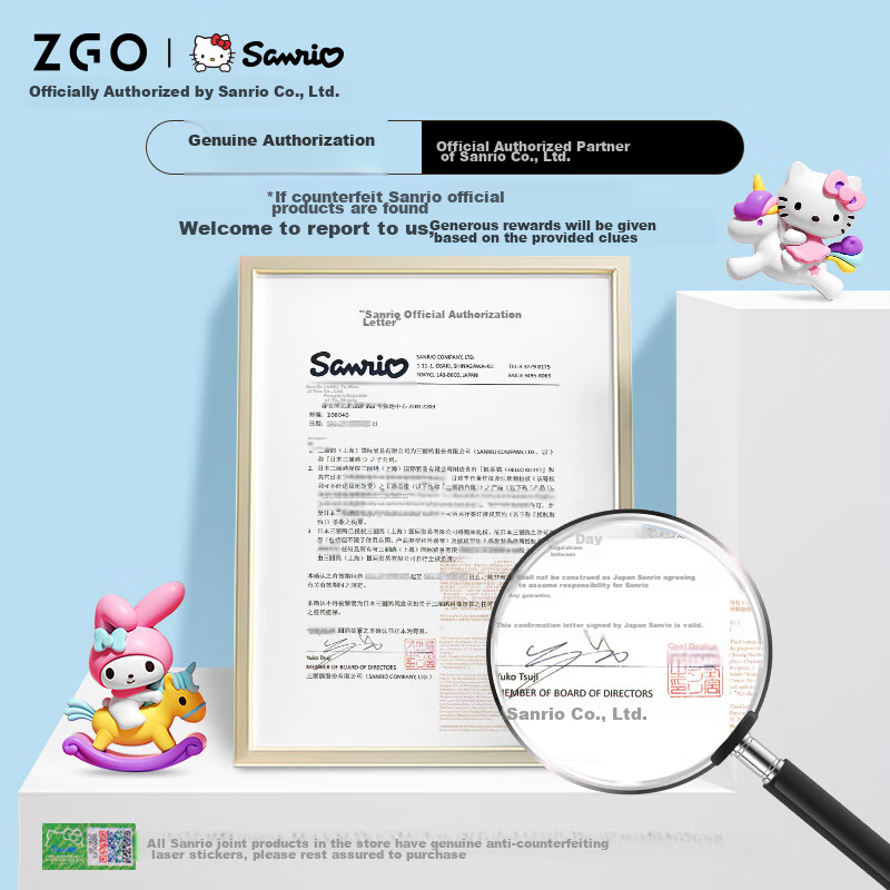 ZGO Hello Kitty Watch for Women, Quartz Electronic Watch, Quiet Exam Wristwatch...