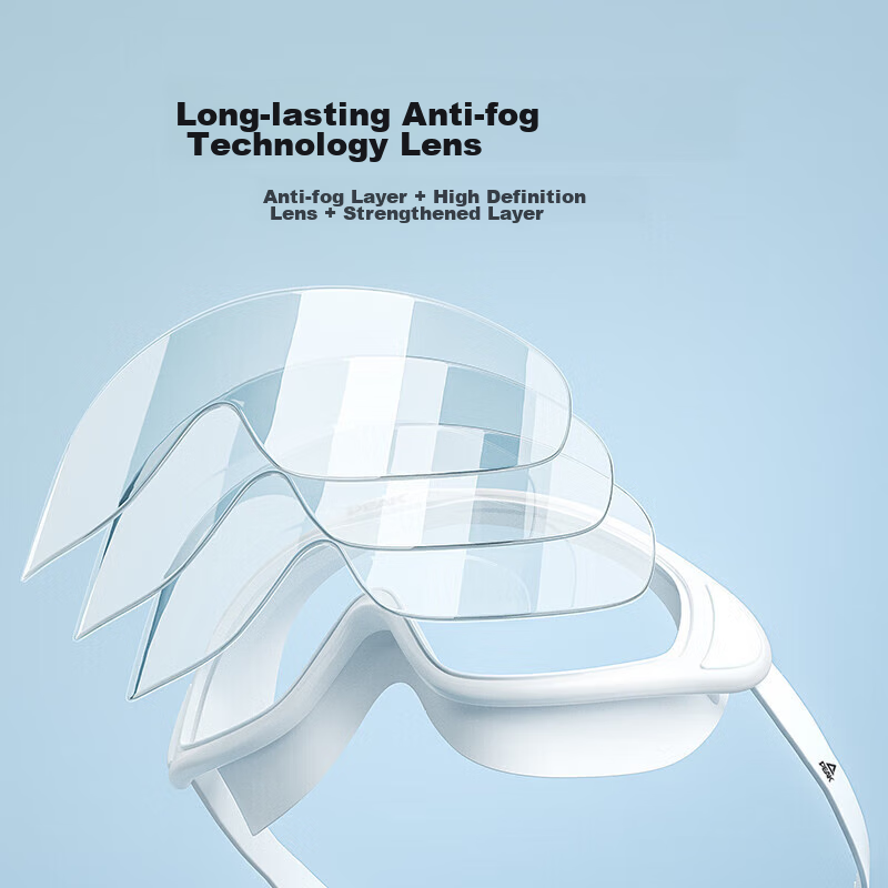 PEAK Adult Swimming Goggles for Men And Women, High-Definition Anti-Fog Waterpro...