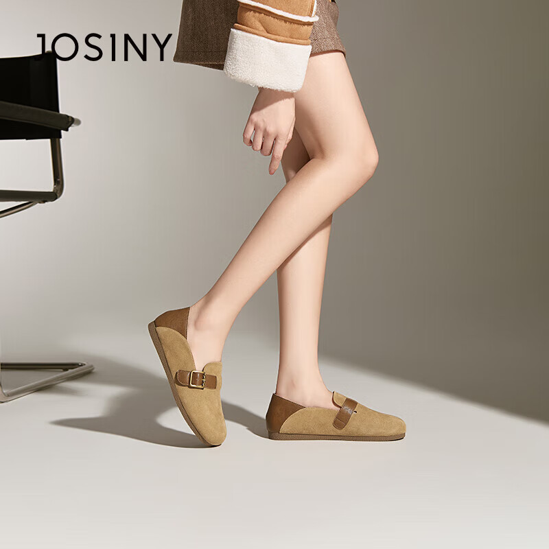 Zhuoshini Slip-On Two-Way Wear Birkenstock Sandals for Women, Spring Vintage Ful...