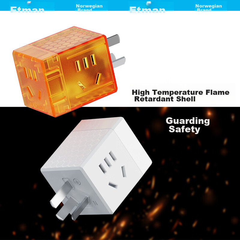 Inteman Magic Cube Socket/Socket Converter/One-To Adapter/Extension Socket/Three...