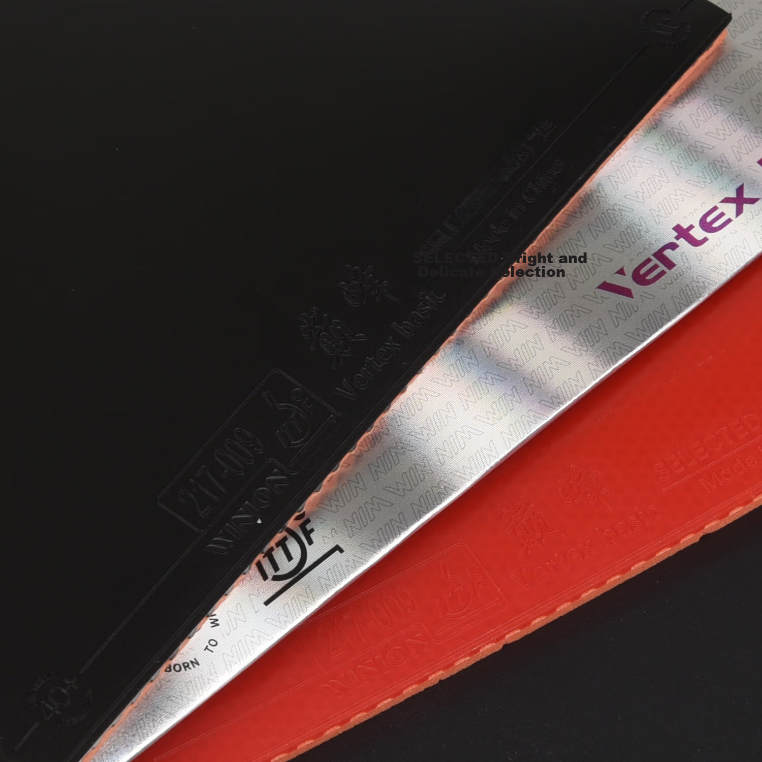 WINION Premium Table Tennis Rubber, Peak Creation Series, Anti-Glove Inner Energ...