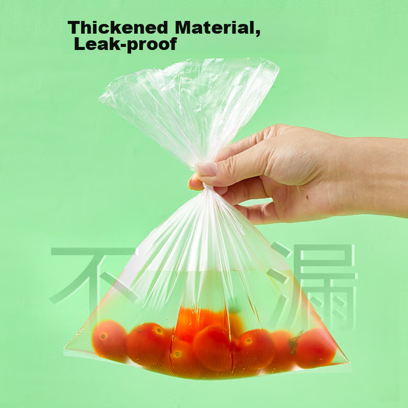 Youao Hanging Extractable Food Storage Bags, 200 Count, Thickened Plastic Food P...