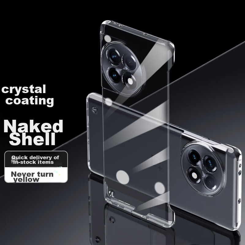 Zhiweishi [Never Yellowing] Phone Case for OnePlus Ace2, Shockproof Ultra-Thin T...