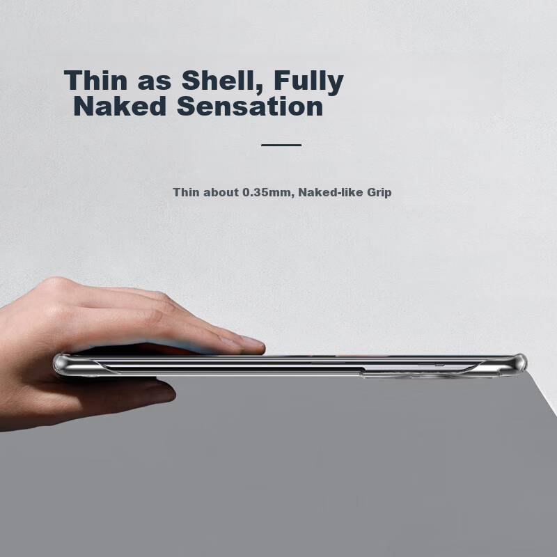 Zhiweishi [Never Yellowing] Phone Case for OnePlus Ace2, Shockproof Ultra-Thin T...