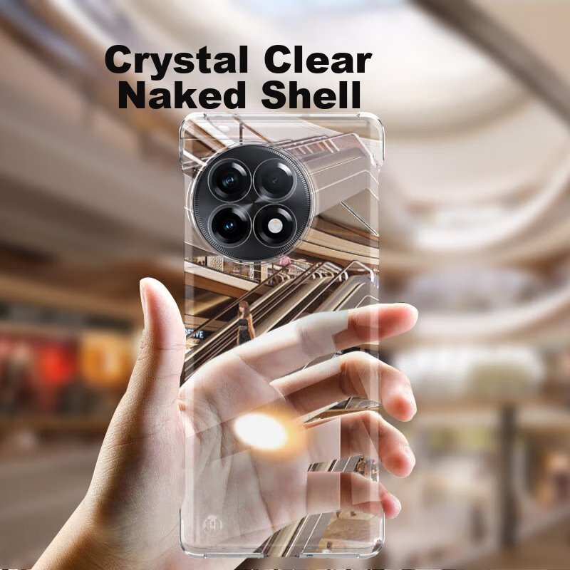 Zhiweishi [Never Yellowing] Phone Case for OnePlus Ace2, Shockproof Ultra-Thin T...