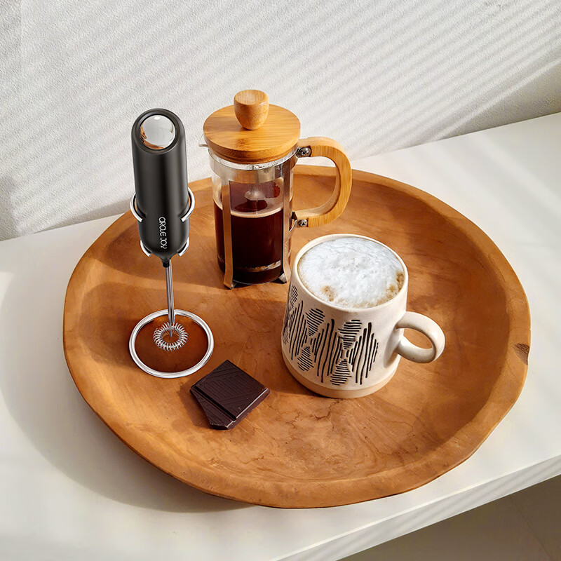 Circle Joy Star And Moon Electric Milk Frother, Coffee Milk Frother for Home Use...