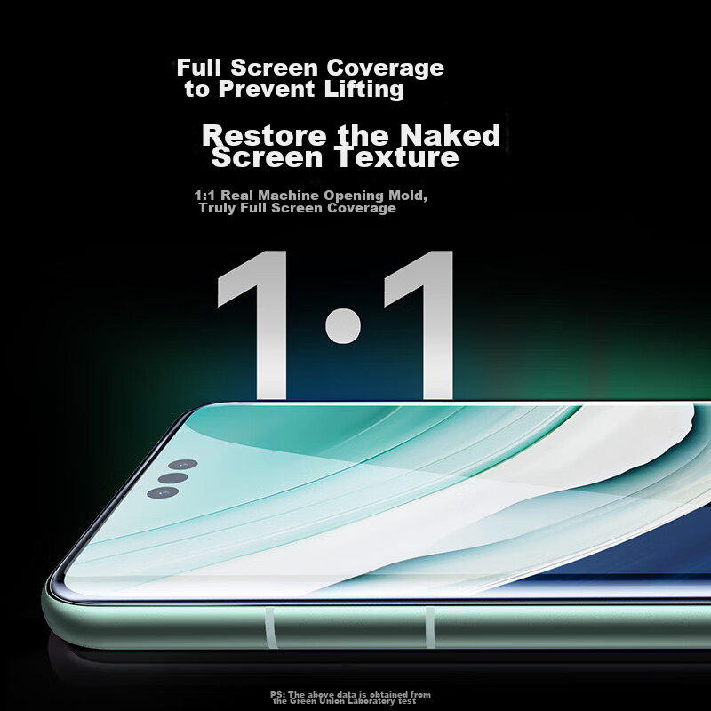 Lulian Screen Protector for Huawei Mate60Pro, Dust-Free Full Adhesive Microcryst...