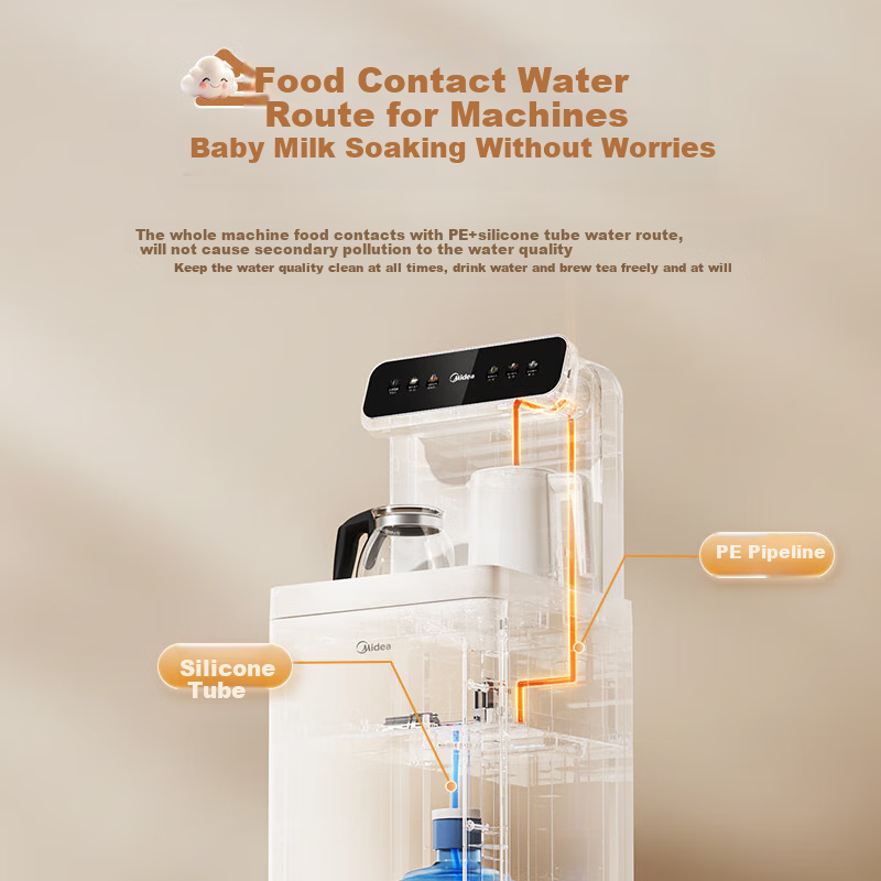 Midea Tea Bar Machine Water Dispenser Household 2025 New Tea Bar Cabinet Multi-f...