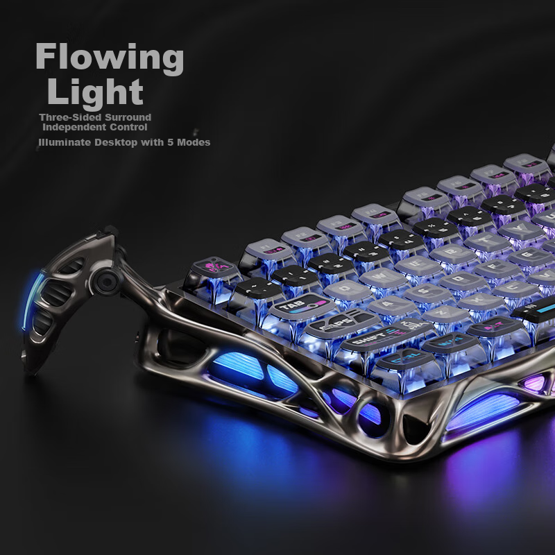 GravaStar K1 PRO Cyber Mech + M1 Interstellar Silver Gift Box