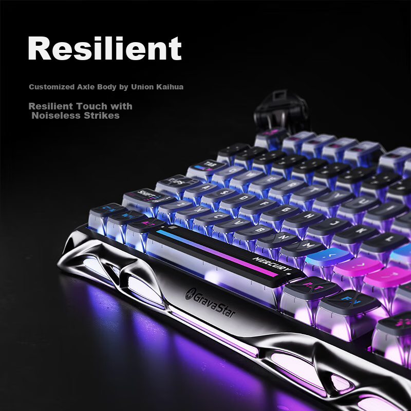 GravaStar K1 PRO Cyber Mech + M1 Interstellar Silver Gift Box