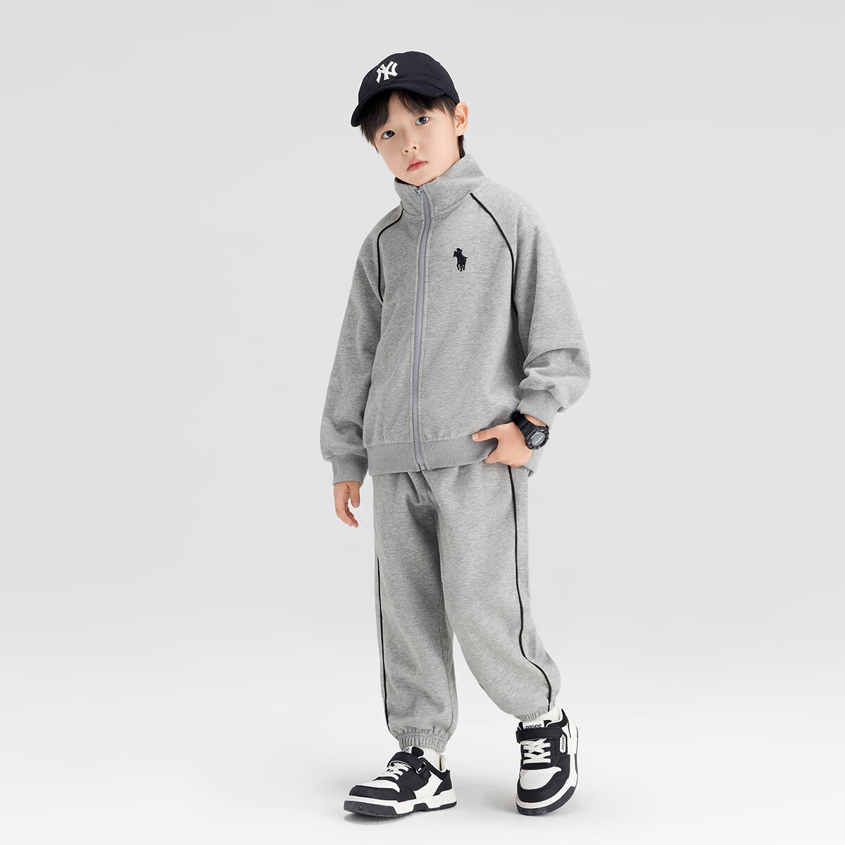 Zuoxi Boys' Spring Outfit Set, 2025 Spring And Autumn New Style, Children's Prep...