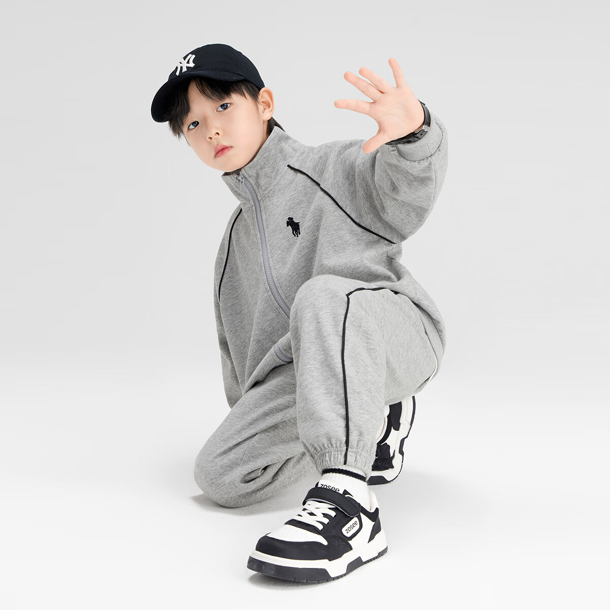 Zuoxi Boys' Spring Outfit Set, 2025 Spring And Autumn New Style, Children's Prep...