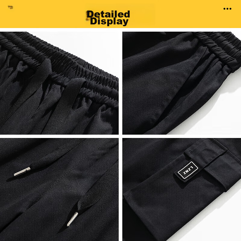 JEANSWEST Casual Pants for Men, Cargo Pants, Summer Lightweight, Trendy Straight...