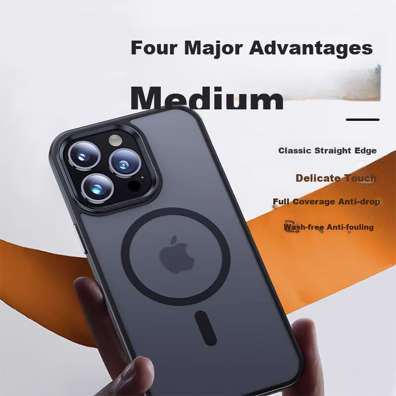 Zhiweishi [Skin-Feel Magnetic] Case for Apple IPhone 11, Protective Cover with M...