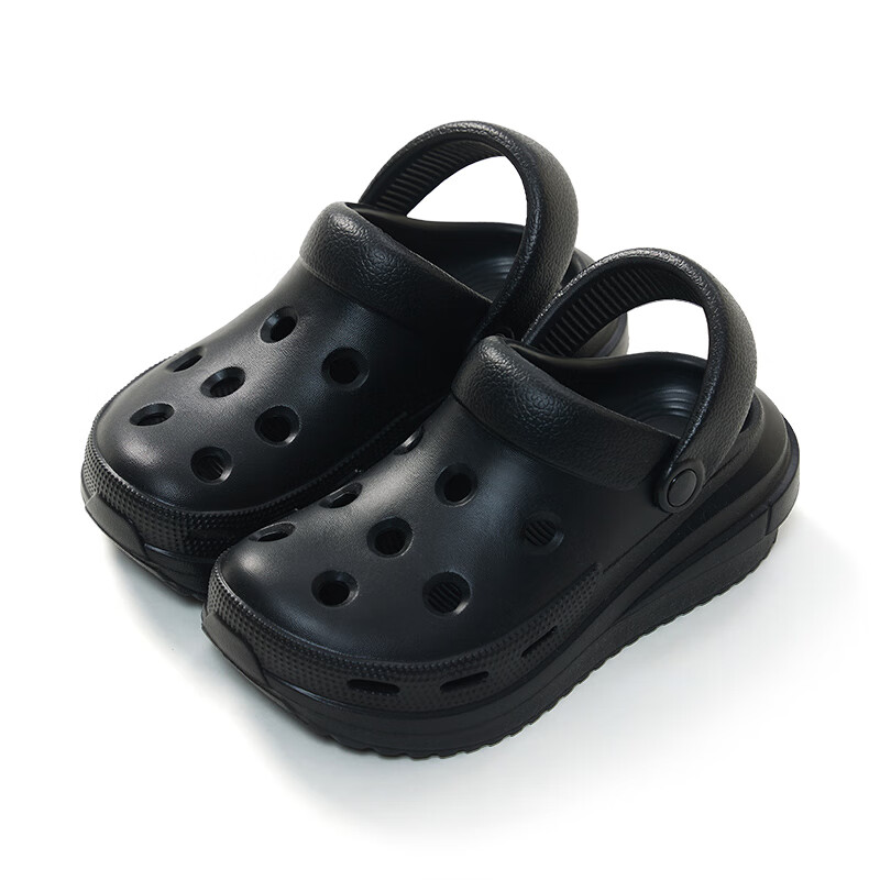 Utune Women's Platform Hole Shoes with Increased Height, Summer Outdoor Office B...