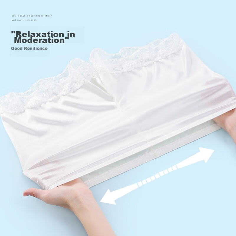 Xueximan Anti-Exposure Safety Shorts for Women, Ice Silk Loose Non-Curling Under...