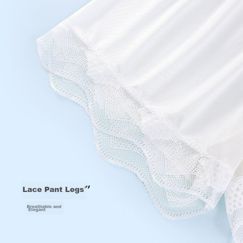 Xueximan Anti-Exposure Safety Shorts for Women, Ice Silk Loose Non-Curling Under...